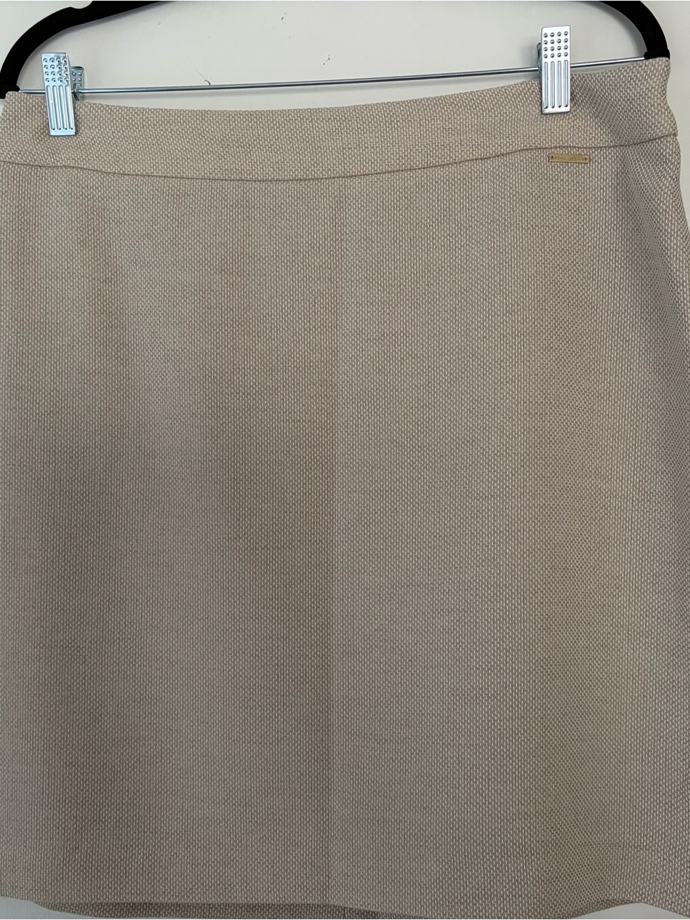 Nine West Neutral Beige Pencil Skirt